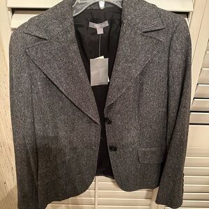Gray Wool Blazer